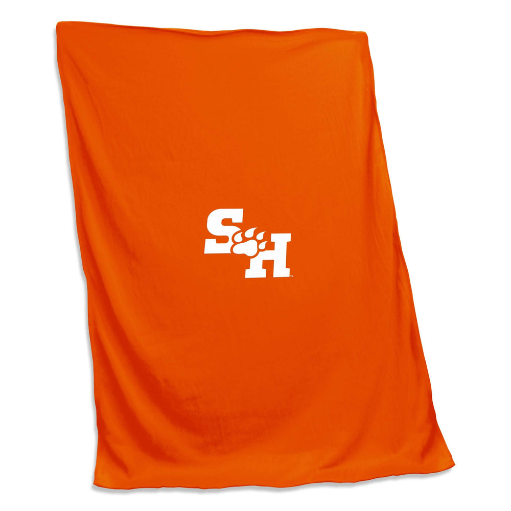 Sam Houston State Sweatshirt Blanket (Screened) - Logo Brands - Flyclothing LLC