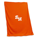 Sam Houston State Sweatshirt Blanket (Screened) - Logo Brands - Flyclothing LLC