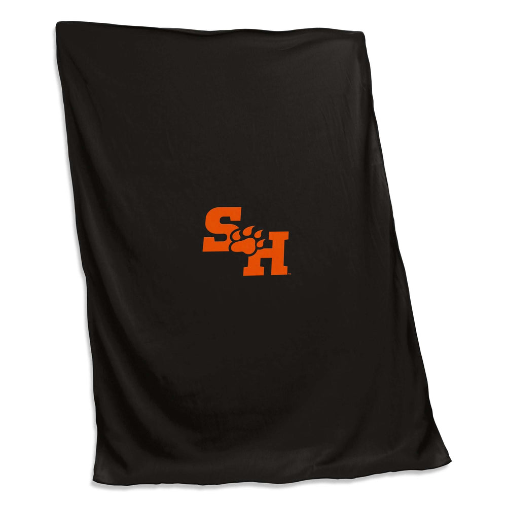 Sam Houston State Sweatshirt Blanket (Screened) - Logo Brands - Flyclothing LLC