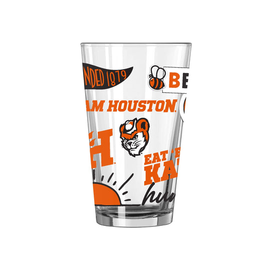 Sam Houston State 16oz Native Pint Glass - Logo Brands - Flyclothing LLC