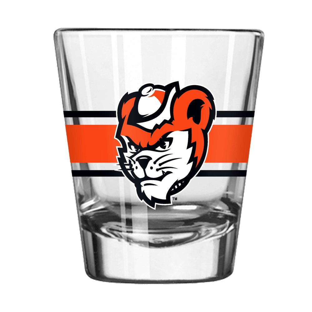 Sam Houston State 2oz Stripe Shot Glass - Logo Brands - Flyclothing LLC