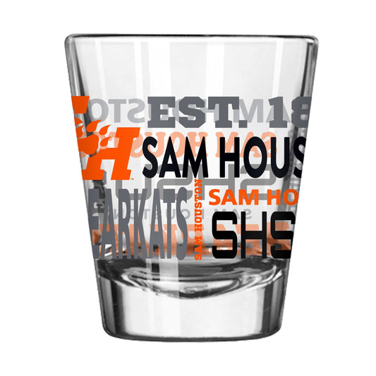 Sam Houston State 2oz Spirit Shot Glass - Logo Brands - Flyclothing LLC