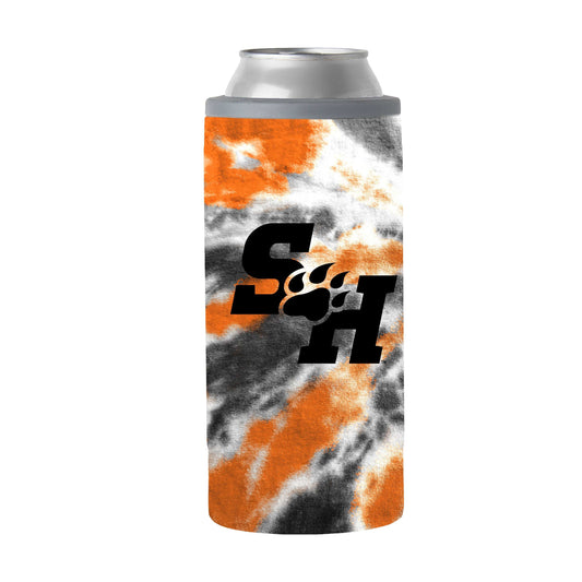 Sam Houston State 12oz Tie Dye Slim Can Coolie - Logo Brands - Flyclothing LLC