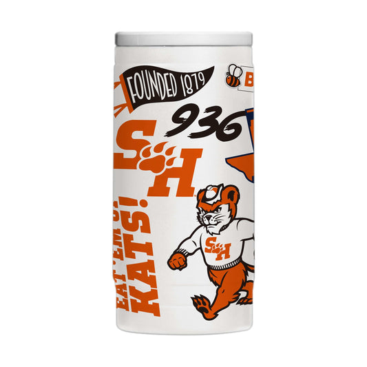 Sam Houston State 12oz Native Powdercoat SlimCan Coolie - Logo Brands - Flyclothing LLC