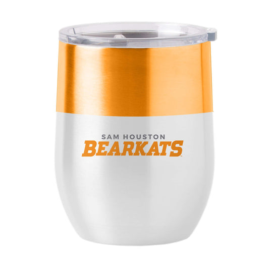Sam Houston State 16oz Colorblock Stainless Curved Beverage - Logo Brands - Flyclothing LLC