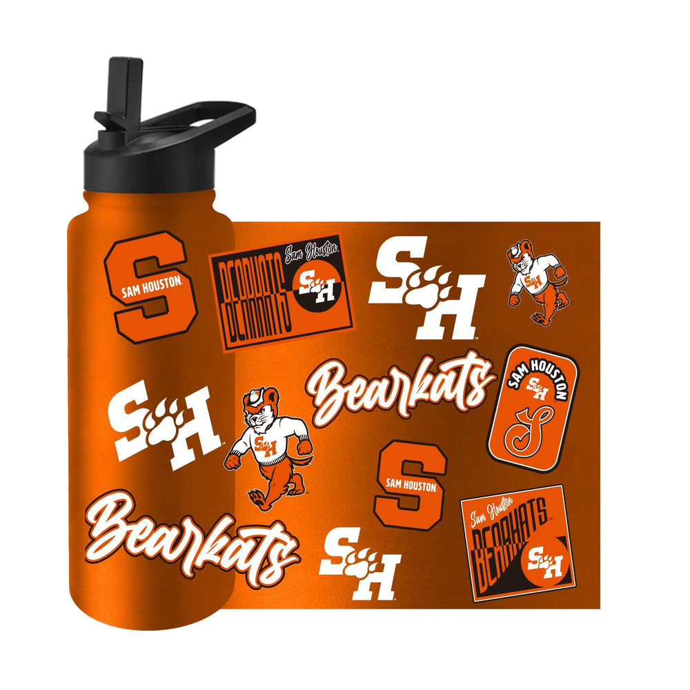 Sam Houston State 34oz Dreamweave Quencher Bottle - Logo Brands - Flyclothing LLC