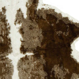 Brown And White Animal Print Area Rug - Homeroots - Flyclothing LLC