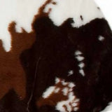 4' X 5' Faux Cow Hide Brown And White Area Rug - Homeroots - Flyclothing LLC