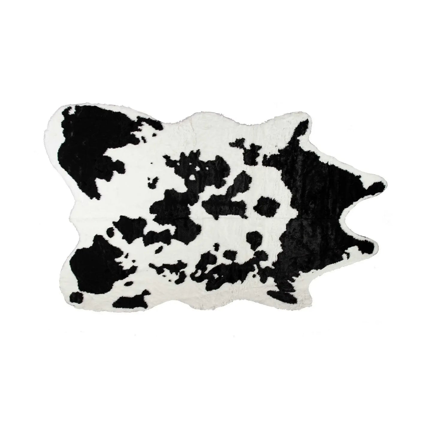 5' X 8' Black and White Hand Knotted Area Rug - Homeroots - Flyclothing LLC