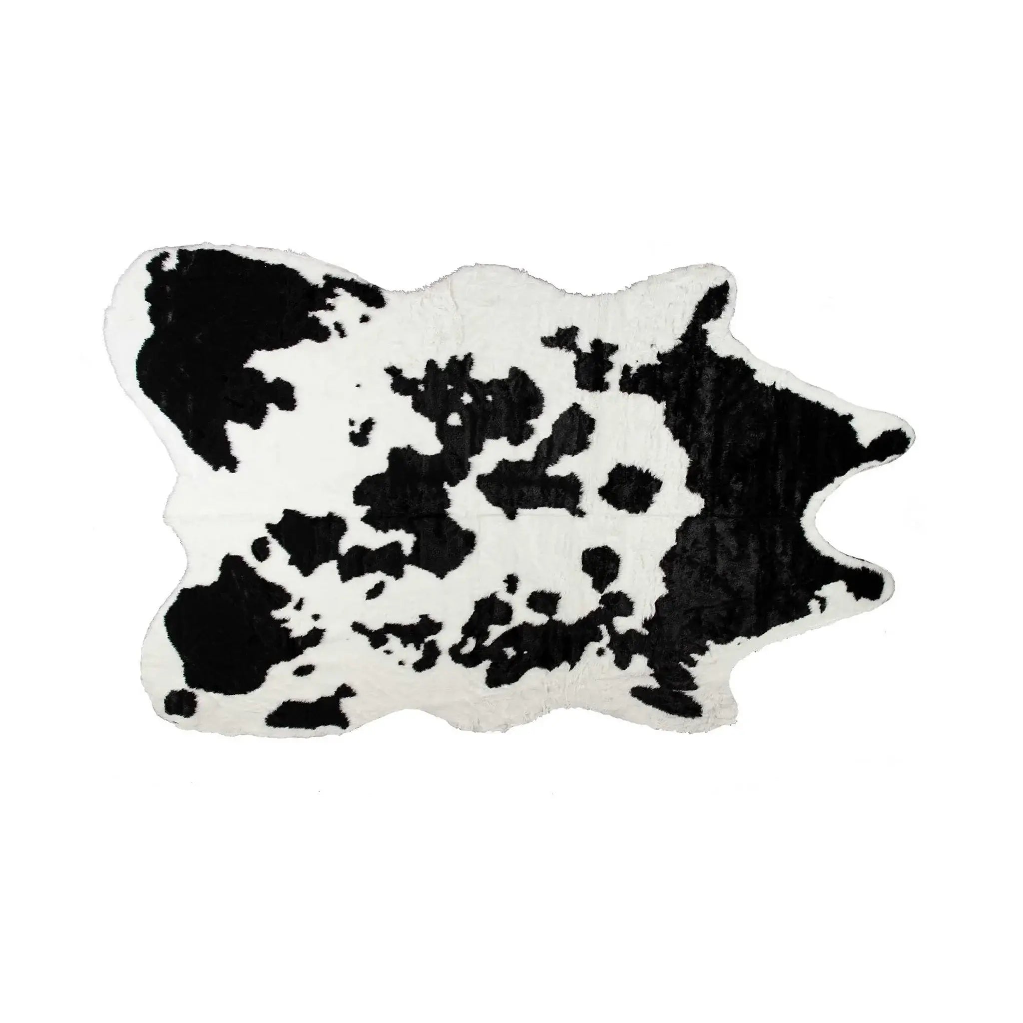 5' X 8' Black and White Hand Knotted Area Rug - Homeroots - Flyclothing LLC