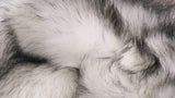 2' X 3' Gray Faux Sheepskin Shag Washable Area Rug - Homeroots - Flyclothing LLC