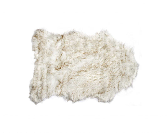 2' X 3' Gradient Tan Animal Print Area Rug - Homeroots - Flyclothing LLC