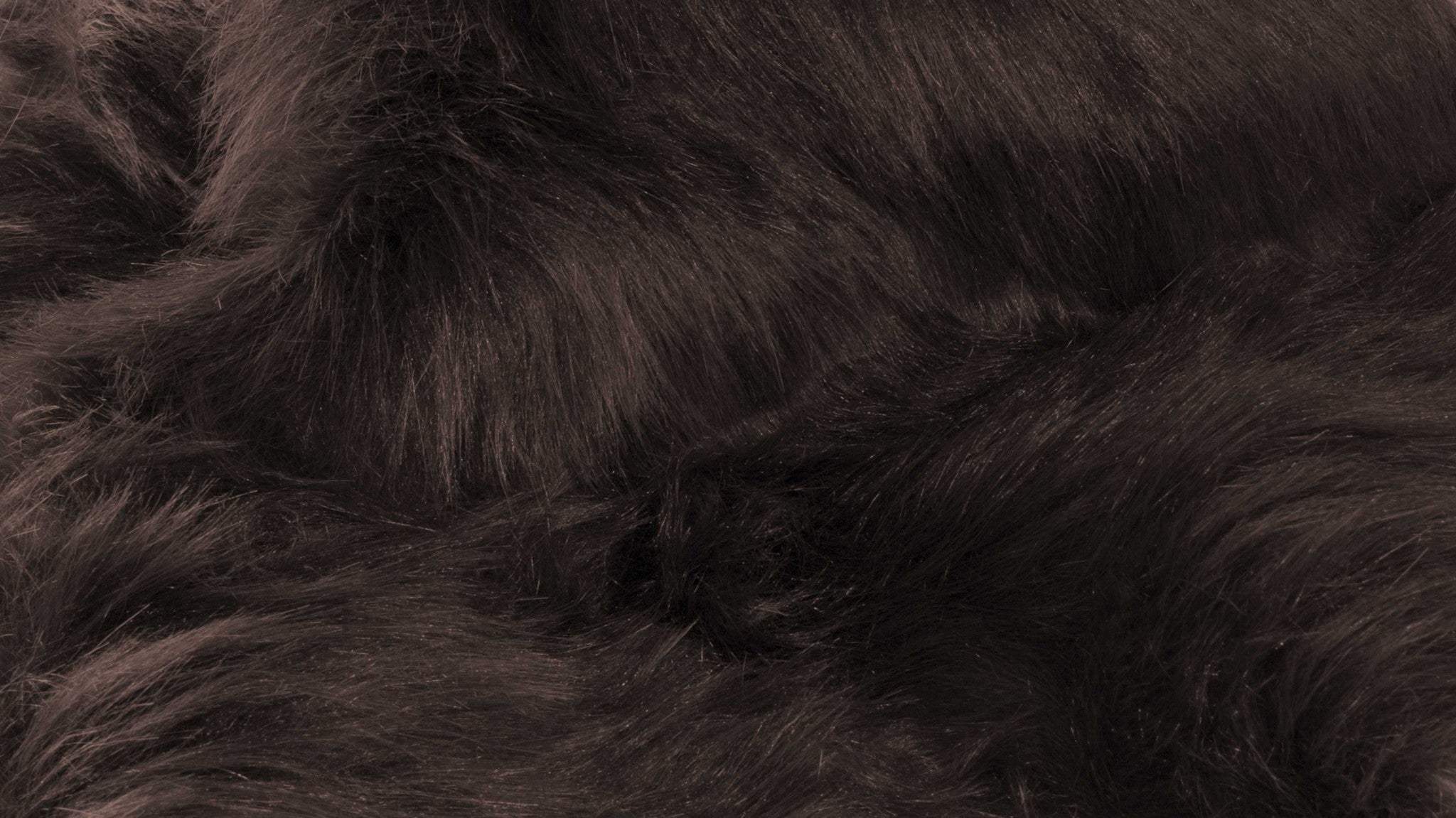 2' X 3' Chocolate Faux Fur Animal Print Area Rug - Homeroots - Flyclothing LLC