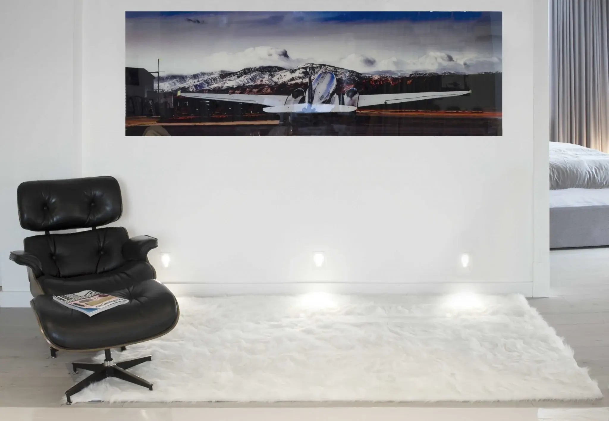 5' X 8' Off White Faux Fur Flokati Area Rug - Homeroots - Flyclothing LLC