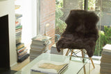 24" X 36" Chocolate Single Sheepskin Area Rug - Homeroots - Flyclothing LLC