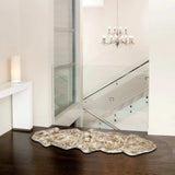 Gradient Chocolate Animal Print Area Rug - Homeroots - Flyclothing LLC