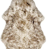 Gradient Chocolate Animal Print Area Rug - Homeroots - Flyclothing LLC