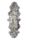 Gradient Grey Animal Print Area Rug - Homeroots - Flyclothing LLC