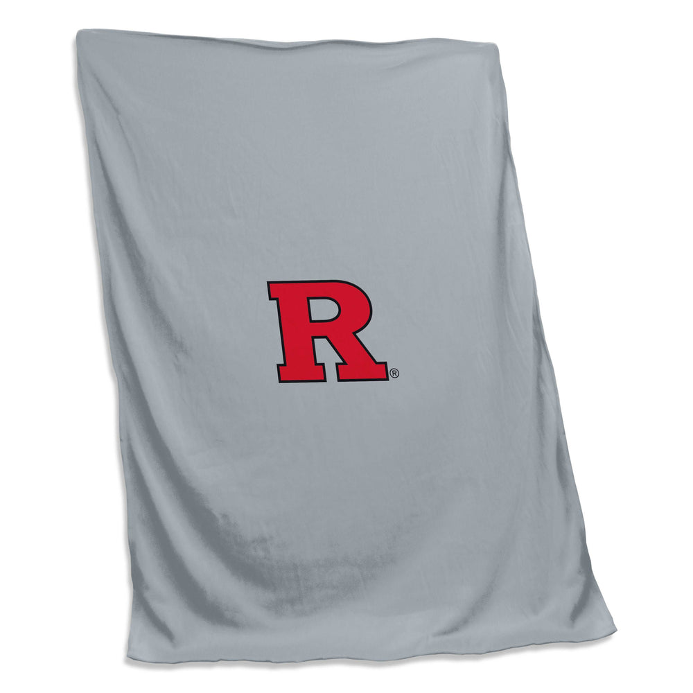 Rutgers Screened Sweatshirt Blanket - Logo Brands - Flyclothing LLC
