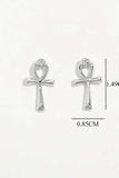 925 Sterling Silver Inland Zircon Earrings - Trendsi