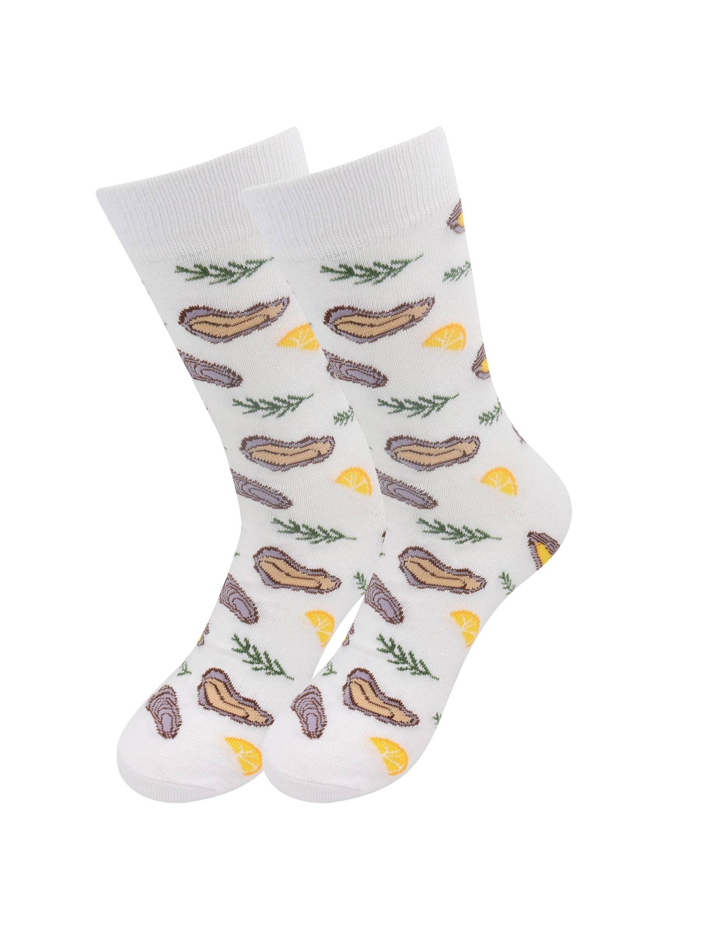Fancy Oyster Socks - Comfy Cotton for Men & Women - Real Sic - Flyclothing LLC