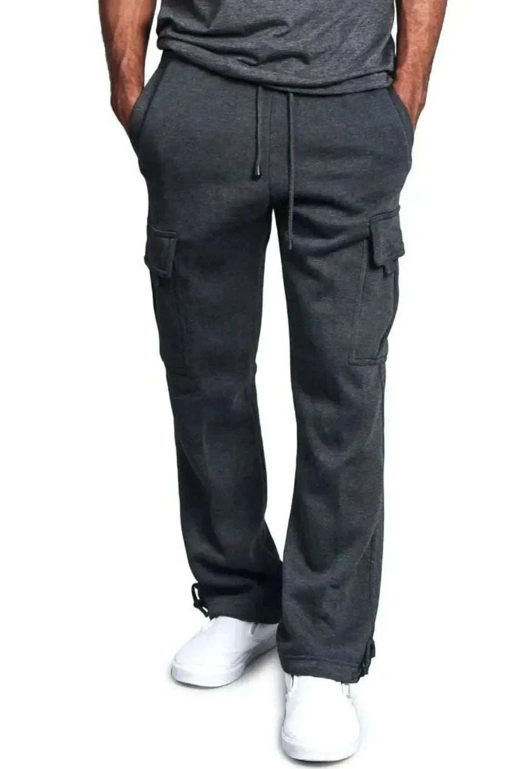 Men's Full Size Drawstring Pants Plus Size - Trendsi - Flyclothing LLC
