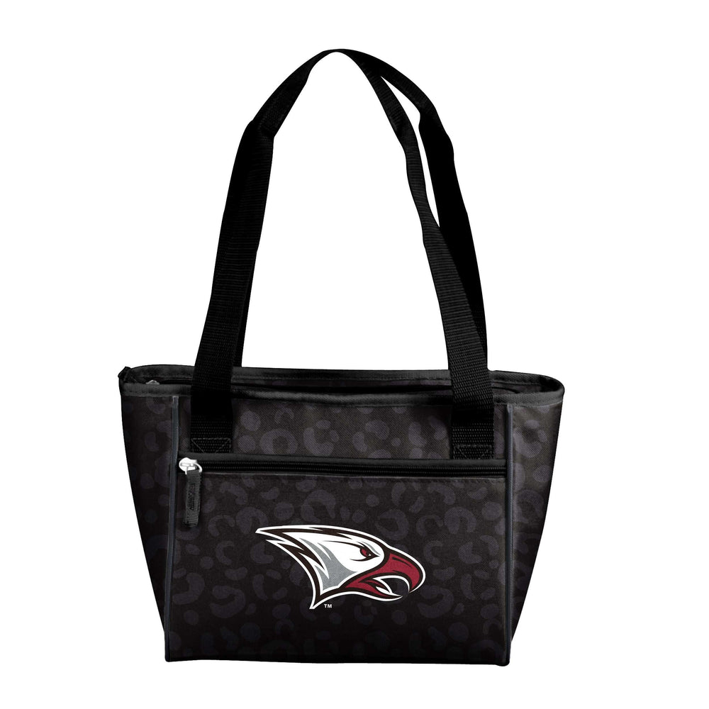 NC Central Leopard Print 16 Can Cooler Tote - Logo Brands - Flyclothing LLC