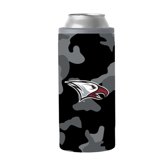 North Carolina Central Black Camo 12oz Slim Can Coolie - Logo Brands - Flyclothing LLC