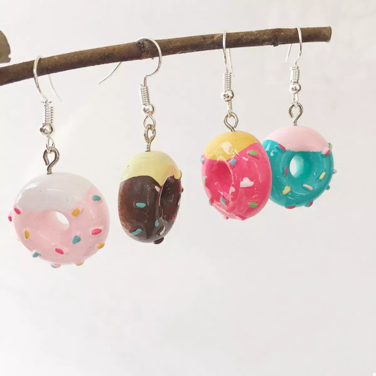 Donut Dangle Earrings - Trendsi - Flyclothing LLC
