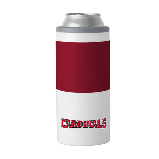 Lamar 12oz Colorblock Slim Can Coolie - Logo Brands - Flyclothing LLC