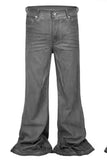 Men's Washed Flare Jeans - Trendsi