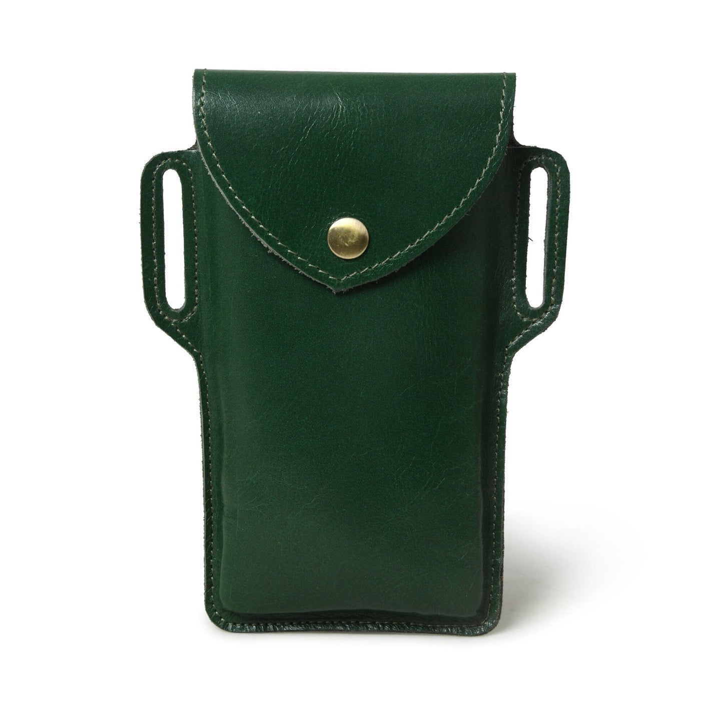 Mobile Holster Case- Green - Classy Leather Bags - Flyclothing LLC