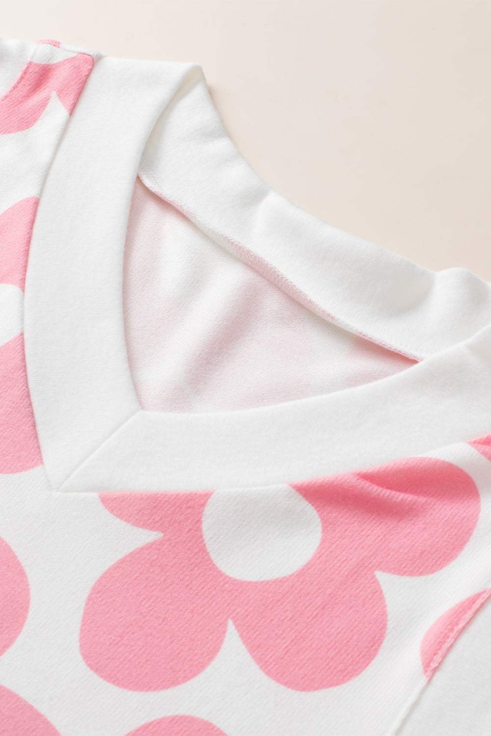 Flower Printed V-Neck Tank - Trendsi - Flyclothing LLC