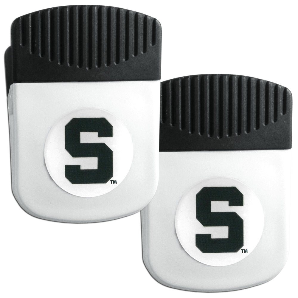 Michigan St. Spartans Clip Magnet with Bottle Opener 2 pack