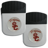 USC Trojans Clip Magnet with Bottle Opener 2 pack