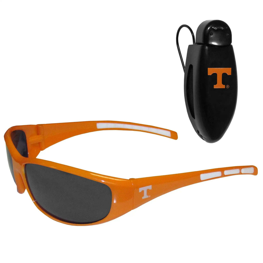 Tennessee Volunteers Wrap Sunglass with Visor Clip - Tennessee Volunteers - Flyclothing LLC