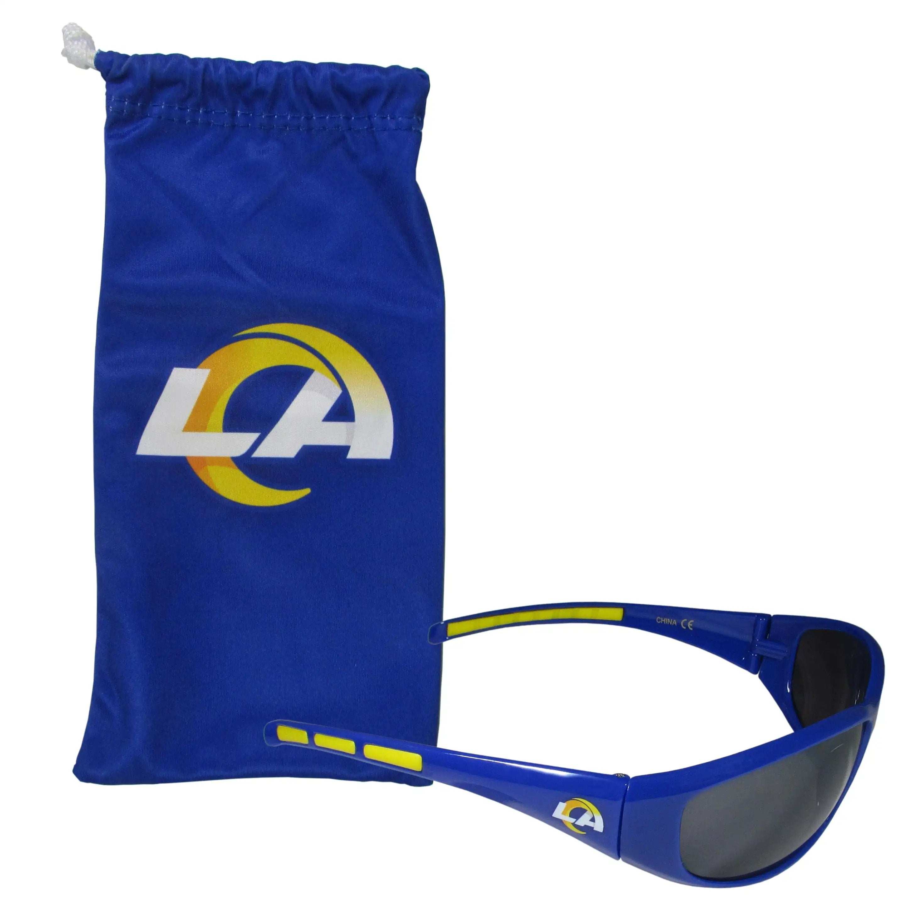 Los Angeles Rams Sunglass and Bag Set - Los Angeles Rams - Flyclothing LLC