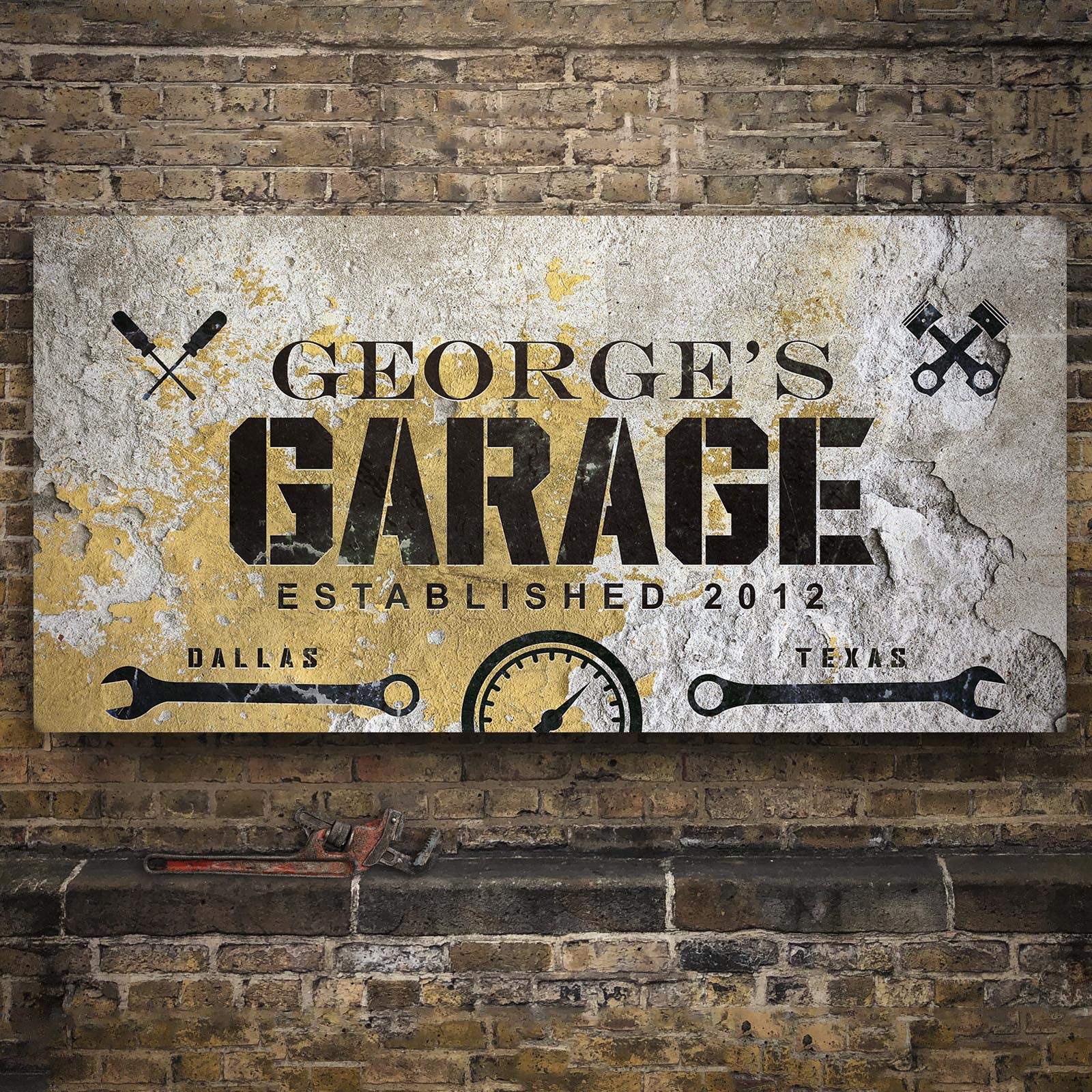 Man Cave Garage Sign - Tailored Canvases - Flyclothing LLC