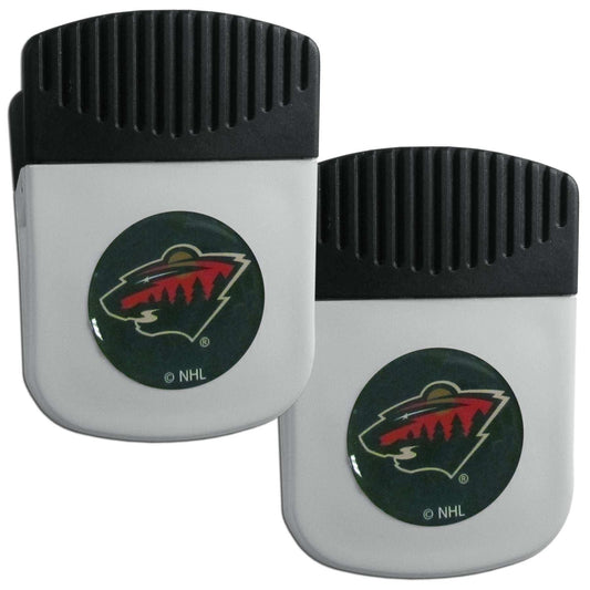 Minnesota Wild Clip Magnet with Bottle Opener 2 pack - Minnesota Wild - Flyclothing LLC