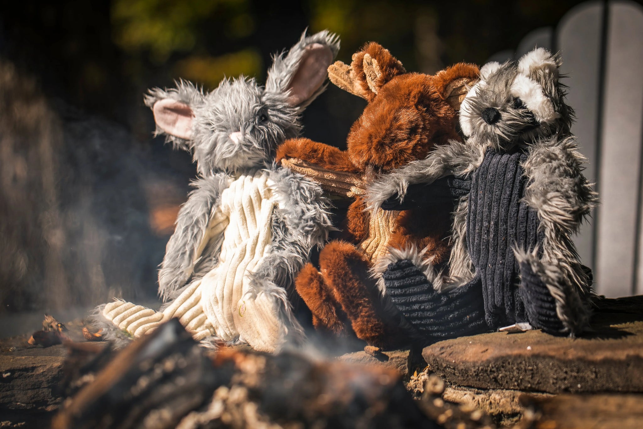 Birch Bunny X-Brace™ Plush Dog Toy - HuggleHounds - Flyclothing LLC