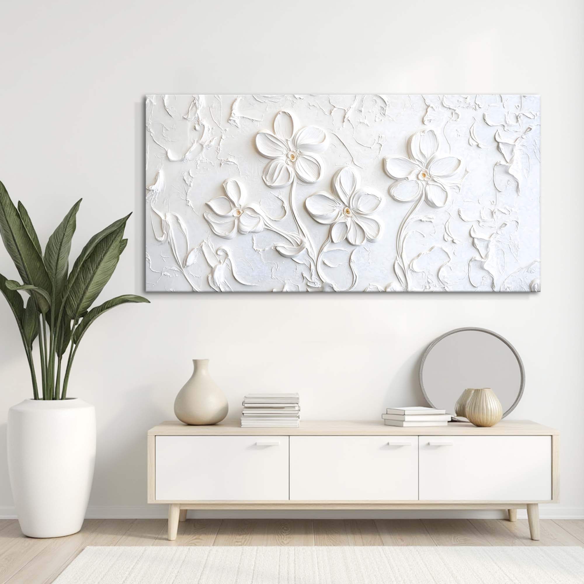 Floral Abstract Wall Art III - Tailored Canvases - Flyclothing LLC