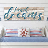 Beach Dreams Sign - Tailored Canvases - Flyclothing LLC