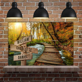 To The Woods Family Names Sign - Tailored Canvases - Flyclothing LLC