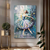 Ballerina Abstract Wall Art - Tailored Canvases - Flyclothing LLC