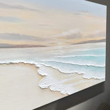 Serene Ocean Wave Coastal Wall Art IV - Tailored Canvases - Flyclothing LLC