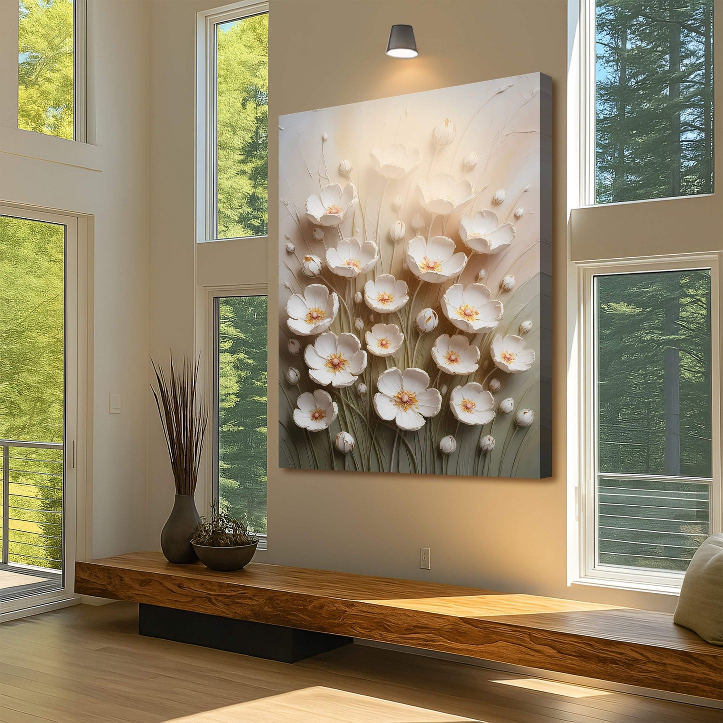 Floral Wall Art - Tailored Canvases - Flyclothing LLC
