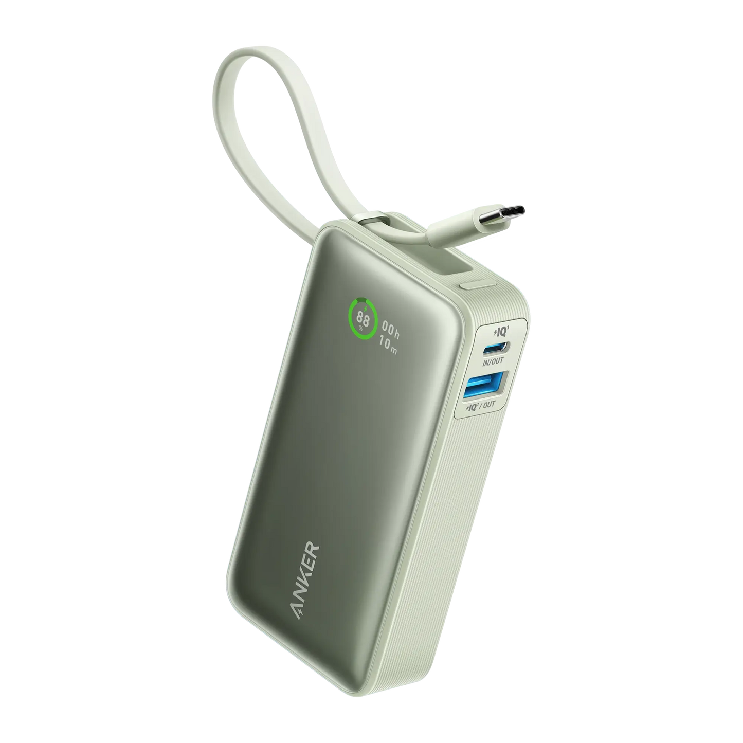 Anker Nano Power Bank (30W, Built-In USB-C Cable) - Anker - Flyclothing LLC