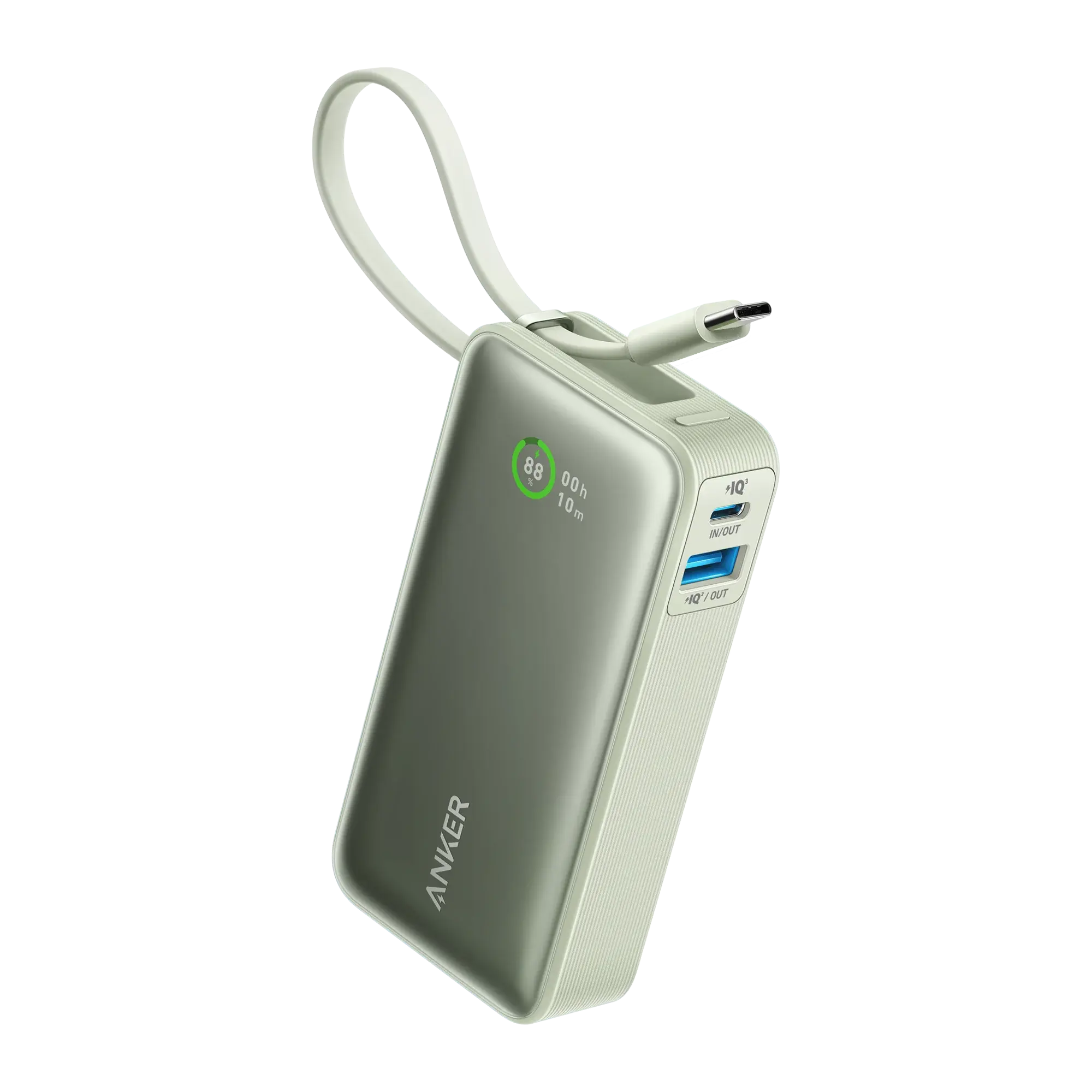 Anker Nano Power Bank (30W, Built-In USB-C Cable) - Anker - Flyclothing LLC
