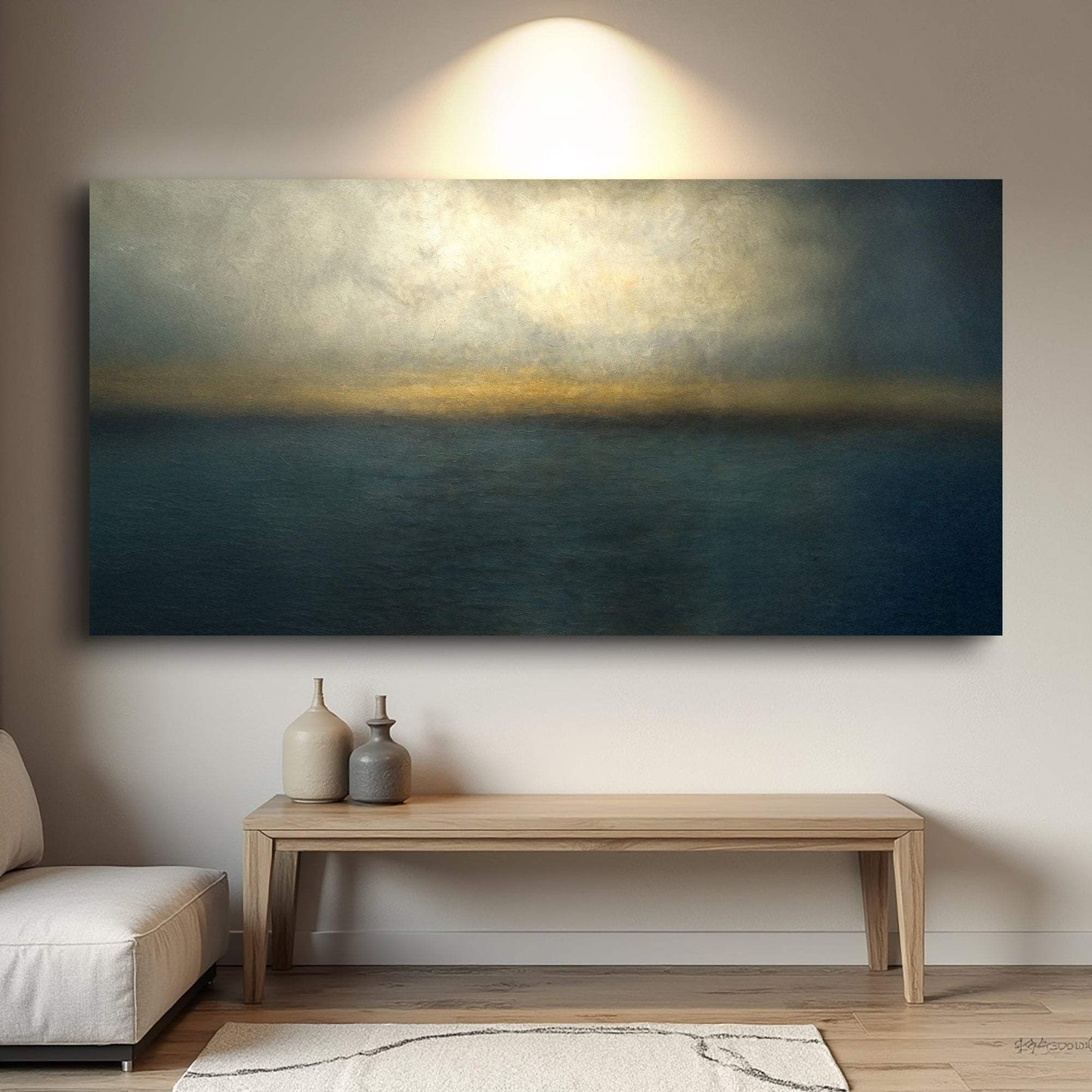 Waterscape Abstract Wall Art - Tailored Canvases - Flyclothing LLC