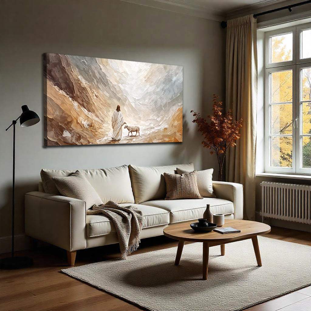 Shepherd’s Path Faith Wall Art - Tailored Canvases - Flyclothing LLC